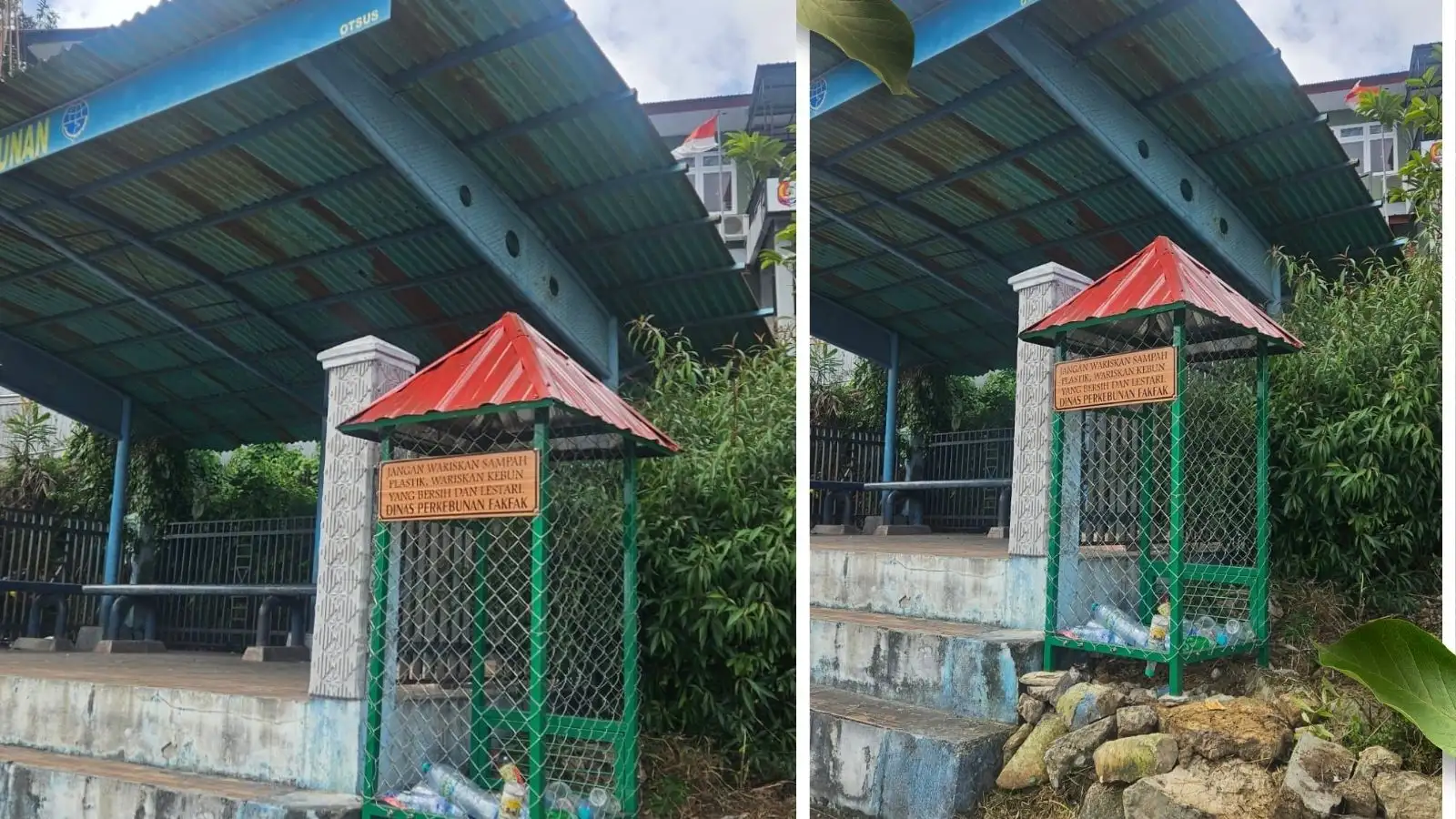 Jangan Wariskan Sampah Plastik, Wariskan Kebun yang Bersih dan Lestari: Dari Sebuah Keranjang Sampah, Dinas Perkebunan Fakfak Memulai Gerakan Perubahan